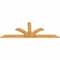 Ekena Millwork Richland Rough Sawn Timber Gable Bracket, Western Red Cedar, 96"W x 36"H x 2"D x 6"F, 9/12 Pitch GBW096X36X0206RIC00RWR - alternate 2